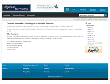 Tablet Screenshot of compassnetworks.com.au